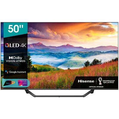 Téléviseur Hisense 50\" Qled 50a7gq Ultra Hd Smart Tv Dvb-T2 Hdmi Pied Central - Publicité Téléviseur Hisense 50\" Qled 50a7gq Ultra Hd Smart Tv Dvb-T2 Hdmi Pied Central - Publicité