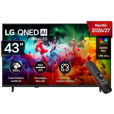 Lg 43qned70b6c Smart Tv Qned 4k Uhd Webos Multi Ia - Publicité Lg 43qned70b6c Smart Tv Qned 4k Uhd Webos Multi Ia - Publicité