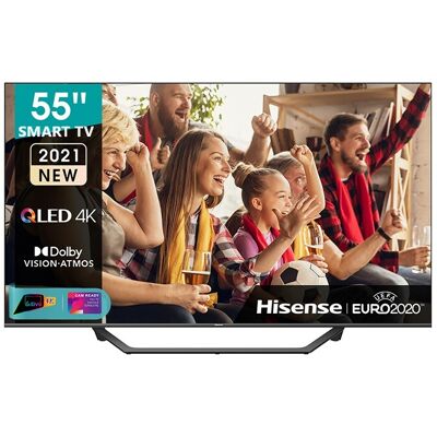 Téléviseur Hisense 55\" Qled 55a7gq Ultra Hd Smart Tv Dvb-T2 Hdmi Pied Central - Publicité Téléviseur Hisense 55\" Qled 55a7gq Ultra Hd Smart Tv Dvb-T2 Hdmi Pied Central - Publicité