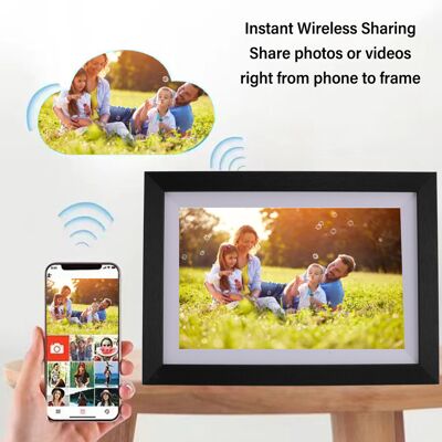 Sans Marque/générique 15 Inch Digital Picture Frame 80000 Photos Storage Auto Rotate Wifi Hd Touch - Publicité Sans Marque/générique 15 Inch Digital Picture Frame 80000 Photos Storage Auto Rotate Wifi Hd Touch - Publicité