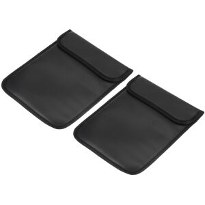 Uxcell 2pcs Faraday Rfid Signal Blocage Pochette 11 Pouce Pu Portefeuille Noir - Publicité Uxcell 2pcs Faraday Rfid Signal Blocage Pochette 11 Pouce Pu Portefeuille Noir - Publicité