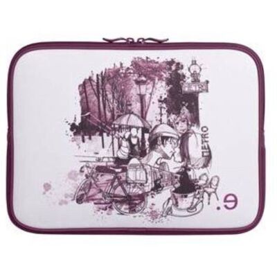 Be.ez LA Robe I LOV PARIS Housse MacBook Pro 15" - Laptop Sleeve - Publicité Be.ez LA Robe I LOV PARIS Housse MacBook Pro 15" - Laptop Sleeve - Publicité