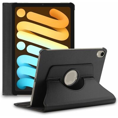 Ebeststar - iPad Mini 6 - Noir - Cuir PU - Case - Publicité Ebeststar - iPad Mini 6 - Noir - Cuir PU - Case - Publicité