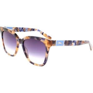 Lunettes De Soleil Longchamp Lo696s Blue Havana 54/17/140 Femme - Publicité Lunettes De Soleil Longchamp Lo696s Blue Havana 54/17/140 Femme - Publicité