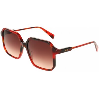 Lunettes De Soleil Liu Jo Lj830s Red Tortoise 57/17/140 Femme - Publicité Lunettes De Soleil Liu Jo Lj830s Red Tortoise 57/17/140 Femme - Publicité