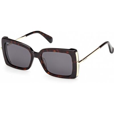 Lunettes De Soleil Maxmara Mm0166 Havana 53/17/140 Femme - Publicité Lunettes De Soleil Maxmara Mm0166 Havana 53/17/140 Femme - Publicité