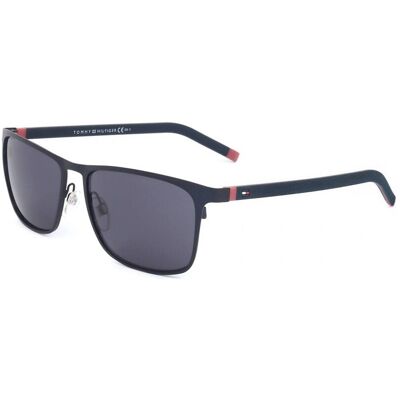 Lunettes De Soleil Tommy Hilfiger Th 1716/s Matte Blue Red 57/16/145 Homme - Publicité Lunettes De Soleil Tommy Hilfiger Th 1716/s Matte Blue Red 57/16/145 Homme - Publicité