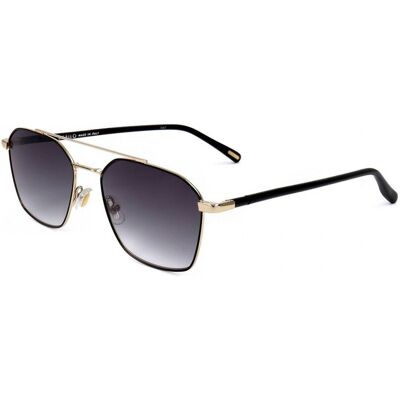 Lunettes De Soleil Safilo Bussola 09/s Black Gold 55/18/145 Homme - Publicité Lunettes De Soleil Safilo Bussola 09/s Black Gold 55/18/145 Homme - Publicité