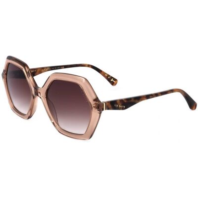 Lunettes De Soleil Ted Baker Tb1736 100 Crystal Light Brown 52/19/140 Femme - Publicité Lunettes De Soleil Ted Baker Tb1736 100 Crystal Light Brown 52/19/140 Femme - Publicité
