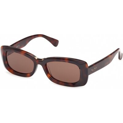 Lunettes De Soleil Maxmara Mm0197 Havana 53/17/140 Femme - Publicité Lunettes De Soleil Maxmara Mm0197 Havana 53/17/140 Femme - Publicité