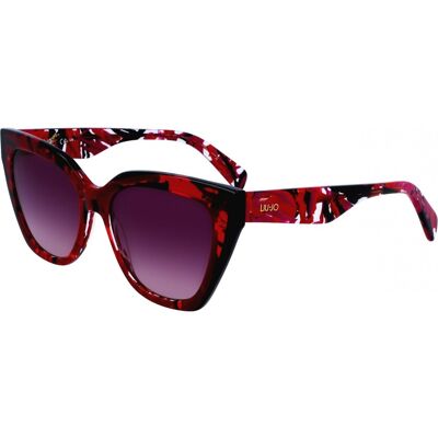 Lunettes De Soleil Liu Jo Lj784s Red/black 53/17/140 Femme - Publicité Lunettes De Soleil Liu Jo Lj784s Red/black 53/17/140 Femme - Publicité
