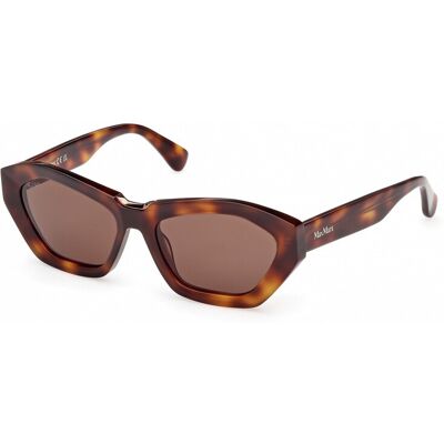 Lunettes De Soleil Maxmara Mm0169 Havana 54/17/140 Femme - Publicité Lunettes De Soleil Maxmara Mm0169 Havana 54/17/140 Femme - Publicité