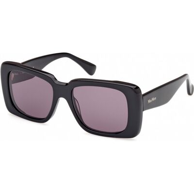 Lunettes De Soleil Maxmara Mm0091 Shiny Black 53/17/140 Femme - Publicité Lunettes De Soleil Maxmara Mm0091 Shiny Black 53/17/140 Femme - Publicité
