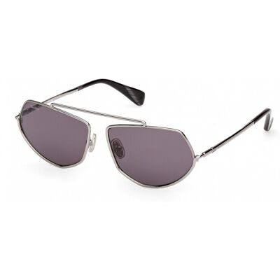 Lunettes De Soleil Maxmara Mm0165 Matte Light Ruthenium 60/14/135 Femme - Publicité Lunettes De Soleil Maxmara Mm0165 Matte Light Ruthenium 60/14/135 Femme - Publicité