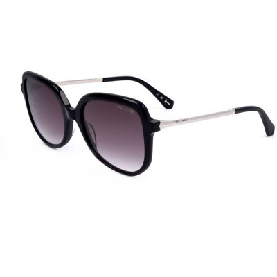 Lunettes De Soleil Ted Baker Tb1717 Gloss Solid Black 54/18/140 Femme - Publicité Lunettes De Soleil Ted Baker Tb1717 Gloss Solid Black 54/18/140 Femme - Publicité