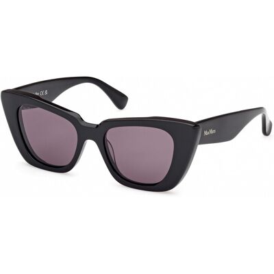 Lunettes De Soleil Maxmara Mm0099 Shiny Black 50/18/140 Femme - Publicité Lunettes De Soleil Maxmara Mm0099 Shiny Black 50/18/140 Femme - Publicité