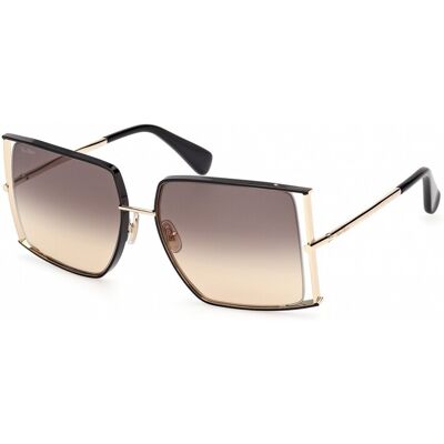 Lunettes De Soleil Maxmara Mm0120 Shiny Black 58/17/135 Femme - Publicité Lunettes De Soleil Maxmara Mm0120 Shiny Black 58/17/135 Femme - Publicité