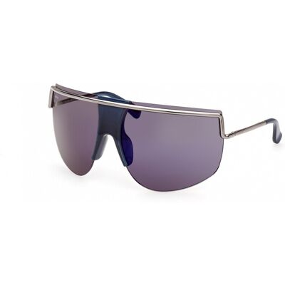 Lunettes De Soleil Maxmara Mm0050 Shiny Blue 70/14/110 Femme - Publicité Lunettes De Soleil Maxmara Mm0050 Shiny Blue 70/14/110 Femme - Publicité