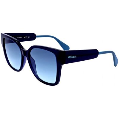 Lunettes De Soleil Max&co. Mo0036 Shiny Blue 55/16/140 Femme - Publicité Lunettes De Soleil Max&co. Mo0036 Shiny Blue 55/16/140 Femme - Publicité