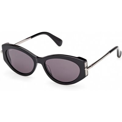 Lunettes De Soleil Maxmara Mm0167 Shiny Black 54/16/140 Femme - Publicité Lunettes De Soleil Maxmara Mm0167 Shiny Black 54/16/140 Femme - Publicité