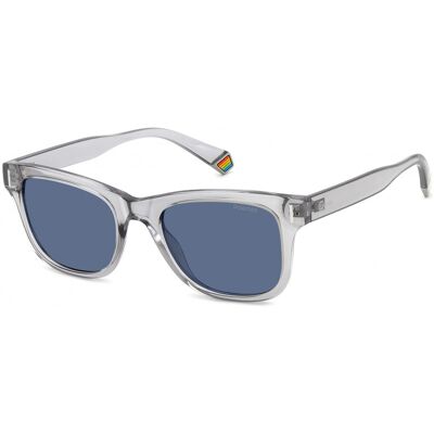 Lunettes De Soleil Polaroid Pld 6206/s Grey/ Blue Polar 51/20/145 Unisexe - Publicité Lunettes De Soleil Polaroid Pld 6206/s Grey/ Blue Polar 51/20/145 Unisexe - Publicité