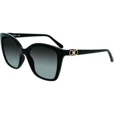 Lunettes De Soleil Ferragamo Sf1026s Black 54/19/140 Femme - Publicité Lunettes De Soleil Ferragamo Sf1026s Black 54/19/140 Femme - Publicité