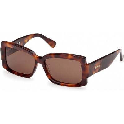 Lunettes De Soleil Maxmara Mm0140 Havana 57/14/135 Femme - Publicité Lunettes De Soleil Maxmara Mm0140 Havana 57/14/135 Femme - Publicité
