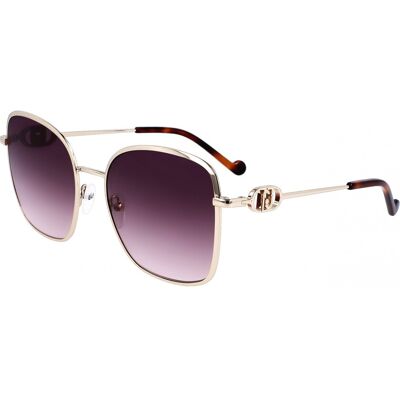 Lunettes De Soleil Liu Jo Lj155s Gold Shiny 57/19/140 Femme - Publicité Lunettes De Soleil Liu Jo Lj155s Gold Shiny 57/19/140 Femme - Publicité