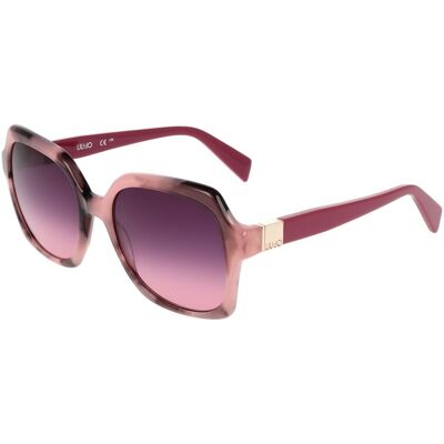 Lunettes De Soleil Liu Jo Lj811s Rose Tortoise 55/19/140 Femme - Publicité Lunettes De Soleil Liu Jo Lj811s Rose Tortoise 55/19/140 Femme - Publicité