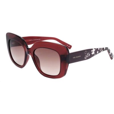 Lunettes De Soleil Ted Baker Tb1675 Crystal Red 50/19/140 Femme - Publicité Lunettes De Soleil Ted Baker Tb1675 Crystal Red 50/19/140 Femme - Publicité