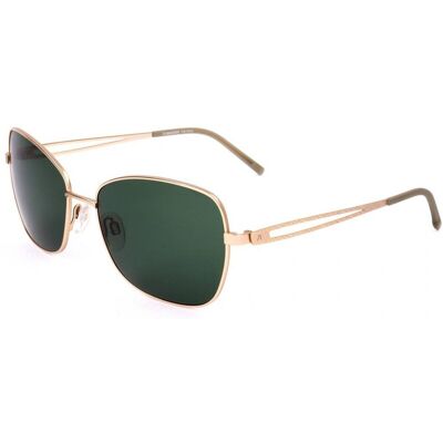 Lunettes De Soleil Rodenstock R1419 Gold, Light Green 57/17/135 Femme - Publicité Lunettes De Soleil Rodenstock R1419 Gold, Light Green 57/17/135 Femme - Publicité