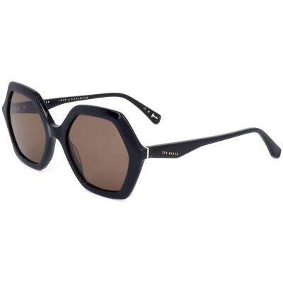 Lunettes De Soleil Ted Baker Tb1736 Gloss Solid Black 52/19/140 Femme - Publicité Lunettes De Soleil Ted Baker Tb1736 Gloss Solid Black 52/19/140 Femme - Publicité
