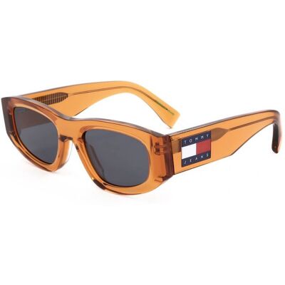 Lunettes De Soleil Tommy Hilfiger Tj 0087/s Orange 52/22/150 Unisex - Publicité Lunettes De Soleil Tommy Hilfiger Tj 0087/s Orange 52/22/150 Unisex - Publicité