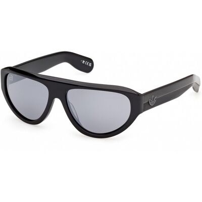 Lunettes De Soleil Adidas Originals Or0146 Shiny Black 57/15/140 Unisex - Publicité Lunettes De Soleil Adidas Originals Or0146 Shiny Black 57/15/140 Unisex - Publicité