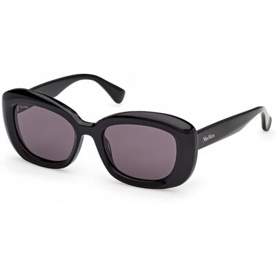 Lunettes De Soleil Maxmara Mm0170 Shiny Black 53/19/140 Femme - Publicité Lunettes De Soleil Maxmara Mm0170 Shiny Black 53/19/140 Femme - Publicité