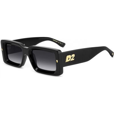 Lunettes De Soleil Dsquared2 D2 0142/s Black 52/20/145 Homme - Publicité Lunettes De Soleil Dsquared2 D2 0142/s Black 52/20/145 Homme - Publicité