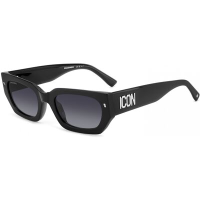 Lunettes De Soleil Dsquared2 Icon 0017/s Black 53/21/145 Femme - Publicité Lunettes De Soleil Dsquared2 Icon 0017/s Black 53/21/145 Femme - Publicité