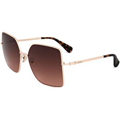 Lunettes De Soleil Maxmara Mm0062 H Brown 59/17/130 Femme - Publicité Lunettes De Soleil Maxmara Mm0062 H Brown 59/17/130 Femme - Publicité