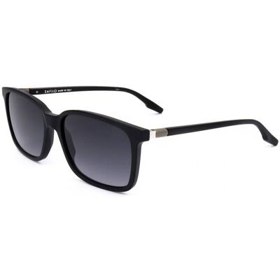 Lunettes De Soleil Safilo Lastra 01/s Matte Black 56/16/145 Homme - Publicité Lunettes De Soleil Safilo Lastra 01/s Matte Black 56/16/145 Homme - Publicité
