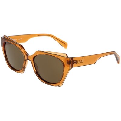 Lunettes De Soleil Liu Jo Lj809s Brown 55/17/140 Femme - Publicité Lunettes De Soleil Liu Jo Lj809s Brown 55/17/140 Femme - Publicité