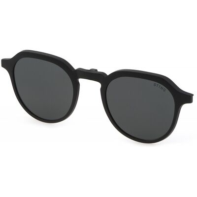 Lunettes De Soleil Sting Agsj702 Black/grey Clip On 45/20/0 Unisexe Enfant - Publicité Lunettes De Soleil Sting Agsj702 Black/grey Clip On 45/20/0 Unisexe Enfant - Publicité