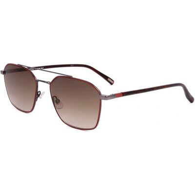Lunettes De Soleil Safilo Bussola 09/s Red 57/18/145 Homme - Publicité Lunettes De Soleil Safilo Bussola 09/s Red 57/18/145 Homme - Publicité