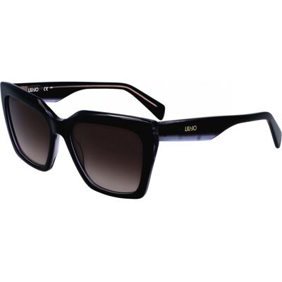 Lunettes De Soleil Liu Jo Lj795s Black/grey 54/18/140 Femme - Publicité Lunettes De Soleil Liu Jo Lj795s Black/grey 54/18/140 Femme - Publicité
