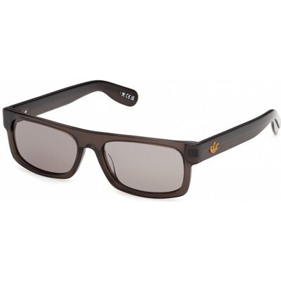 Lunettes De Soleil Adidas Originals Or0145 Shiny Brown 55/17/145 Unisex - Publicité Lunettes De Soleil Adidas Originals Or0145 Shiny Brown 55/17/145 Unisex - Publicité