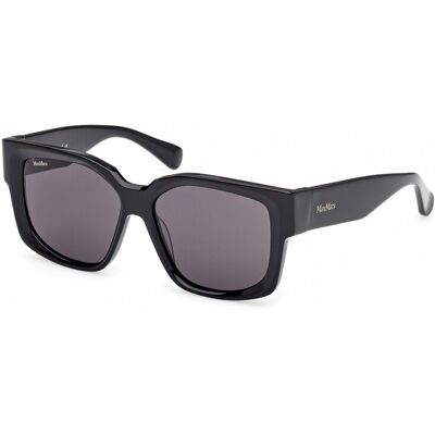 Lunettes De Soleil Maxmara Mm0145 Shiny Black 54/14/135 Femme - Publicité Lunettes De Soleil Maxmara Mm0145 Shiny Black 54/14/135 Femme - Publicité