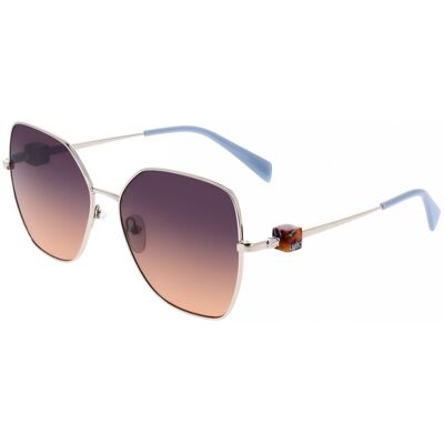 Lunettes De Soleil Liu Jo Lj160s Light Gold 58/16/140 Femme - Publicité Lunettes De Soleil Liu Jo Lj160s Light Gold 58/16/140 Femme - Publicité