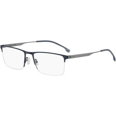 HUGO BOSS 1698 KU0 Bleu Mat Ruthénium - Monture de lunettes - Publicité HUGO BOSS 1698 KU0 Bleu Mat Ruthénium - Monture de lunettes - Publicité