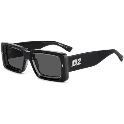 Lunettes De Soleil Dsquared2 D2 0142/s Black Grey/grey 52/20/145 Homme - Publicité Lunettes De Soleil Dsquared2 D2 0142/s Black Grey/grey 52/20/145 Homme - Publicité
