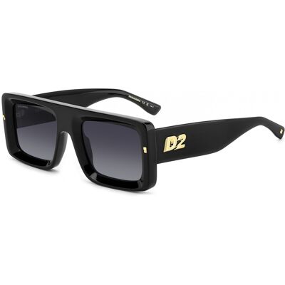 Lunettes De Soleil Dsquared2 D2 0141/s Black/grey Shaded 53/23/145 Homme - Publicité Lunettes De Soleil Dsquared2 D2 0141/s Black/grey Shaded 53/23/145 Homme - Publicité