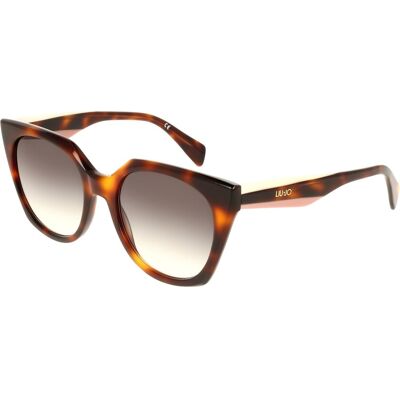 Lunettes De Soleil Liu Jo Lj813s Tortoise 54/19/140 Femme - Publicité Lunettes De Soleil Liu Jo Lj813s Tortoise 54/19/140 Femme - Publicité